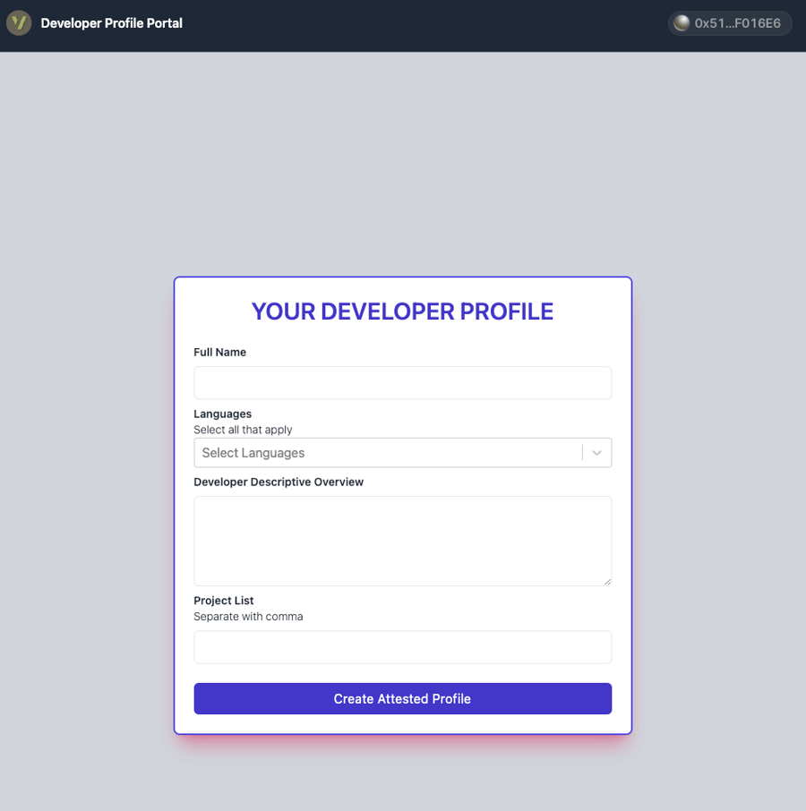 verax profile card